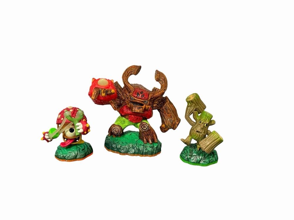 Skylanders Giants Game Figures Shroomboom Tree Rex & Stump Smash